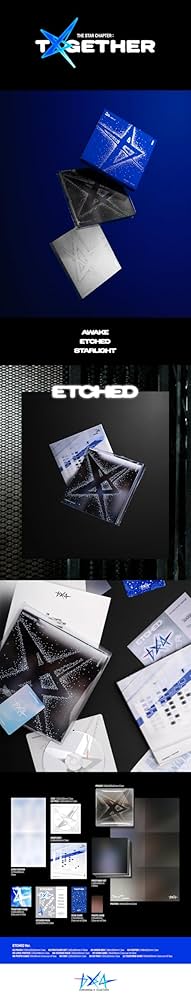 txt アルバム　etched ver TOMORROW X TOGETHER - The Star Chapter: TOGETHER[Etched Ver